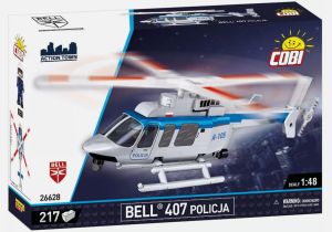 COB26628 - Jeu de construction - 217 pcs - BELL 407 - Policja