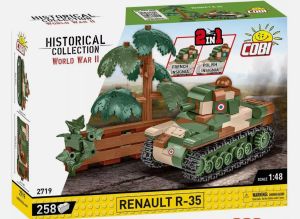 COB2719 - Jeu de construction - 258 pcs - RENAULT R-35