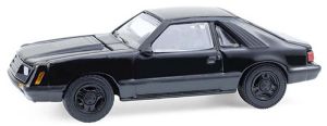 GREEN28170-F - Voiture de la série BLACK BANDIT sous blister - FORD Mustang de 1979