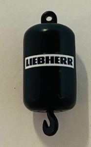 YCC201 - Accessoire de couleur Noir - Crochet LIEBHERR 14.3 Tonnes