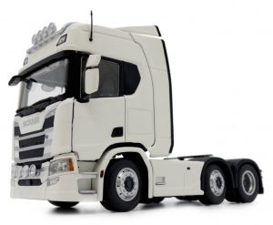 Camion solo de couleur Blanc - SCANIA R500 6x2