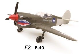 NEW20217-F - Avion de combat P-40 en kit