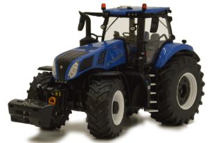 Tracteur NEW HOLLAND T8.435 Genesis 2ème génération équipé du relevage avant