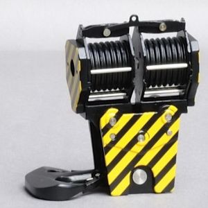 YCC208-1 - Accessoire de couleurs  Noir et Jaune - Crochet 380 Tonnes 14 Poulies