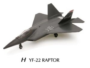 Avion de chasse YF-22 RAPTOR en kit