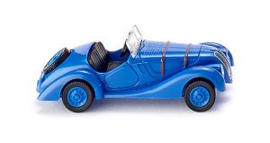 Voiture bleu BMW 328