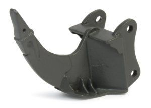 GF38G - Accessoire pour pelle de couleur gris – Ripper Tooth