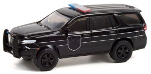 GREEN28070-E - Véhicule sous blister - CHEVROLET Tahoe 2021 BLACK BANDIT