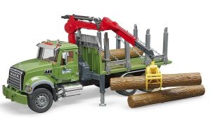 BRU2824 - MACK Granite camion de transport de bois