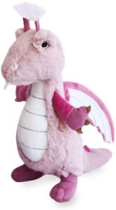 HO2964 - Peluche de couleur rose 30 cm – Dragon