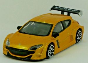 BUR30216Y - Voiture de couleur jaune – RENAULT megane Trophy