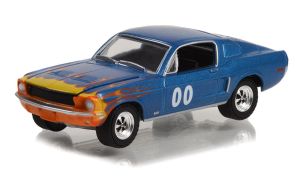 Voiture sous blister – FORD Mustang GT Fastback Race Car #00 1968