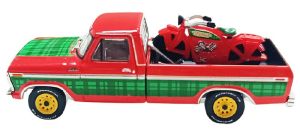 GREEN30564-E - Voiture sous blister de la série CRHISTMAS COLLECTION 2025 - FORD F-250 1978