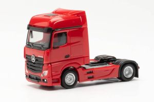 HER309189-003 - Camion solo de couleur rouge – MERCEDES ACTROS 4x2