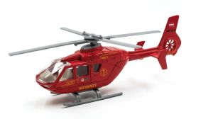JC3105 - Véhicule de secours couleur rouge - Hélicoptère
