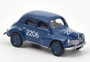 NOREV310937 - Voiture de 1954 couleur bleu N°2206 - RENAULT 4CV 1954 Racing