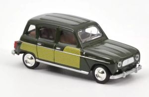 NOREV310939 - Voiture de 1967 couleur verte - RENAULT 4 Parisienne