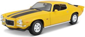 MST31131 - Voiture sportive CHEVROLET Camaro Z28 de 1971 de couleur jaune