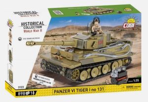 COB3123 - Jeu de construction - 898 pcs - PANZER VI Tiger I N°131
