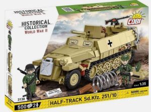 COB3130 - Jeu de construction - 500 pcs - HALF-TRACK Sd.Kfz. 251/10