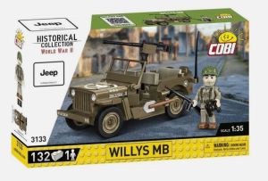 COB3133 - Jeu de construction - 132 pcs - JEEP Willys MB