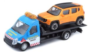 JEEP Renegade avec camion de dépannage