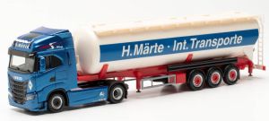 HER314862 - Camion avec semi remorque silo 3 essieux MARTE – IVECO S-WAY