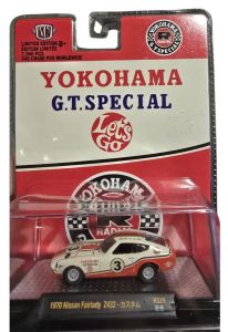 M2M-31500-HS39 - Voiture sous blister de la série YOKOHAMA G.T.SPECIAL - NISSAN Fairlady Z432 #3 1970
