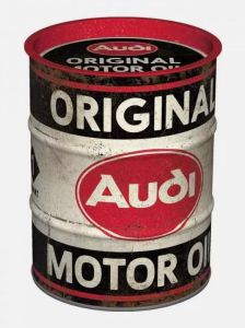 CRMB31511 - Objet Publicitaire - Tirelire AUDI - Original Motor Oil