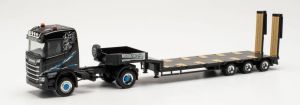 HER315128 - Camion avec plateau surbaissé 3 essieux - WAGNER MITTELESCHENBACH – SCANIA CR ND