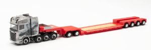 HER315159 - Camion avec plateau surbaissé 6 essieux ESSER HEAVY TRANSPORT – SCANIIA CS 20 HD 8x4