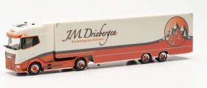 HER315296 - Camion avec remorque frigorifique J.M. DRIEBERGEN  - DAF XG+ 4x2