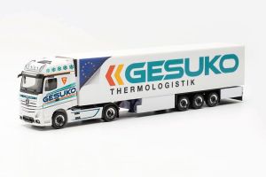 HER315951 - Camion  avec remorque 3 essieux GESUKO - MERCEDES BENS 4x2 Actros G