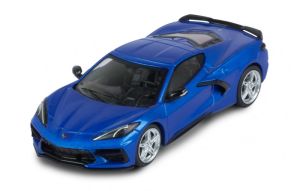 IXOMOC316 - Voiture de 2020 couleur bleu – CHEVROLET Corvette C8 Stingray
