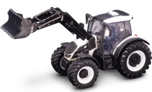 BUR31638 - Tracteur avec chargeur de couleur blanc - VALTRA N174