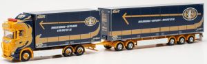 HER316385 - Camion porteur avec remorque du transporteur MALMBERGS AKERI - SCANIA CS 20 HD 6x4
