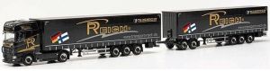 HER316422 - Camion avec dolly + 2 remorques 3 essieux PHILIPP REICH – SCANIA CS 20 HD 4x2