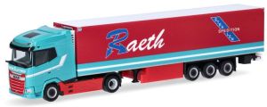 HER316620 - Camion avec remorque frigorifique aux couleurs RAETH – DAF XG 4x2