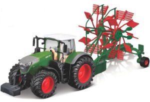 BUR31665 - Tracteur de 10 cm – FENDT 1050 Vario avec andaineur