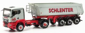HER316651 - Camion avec benne 3 essieux SCHLENTER - MAN TGS TN 4x2