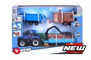 Tracteur avec 3 accessoires - NEW HOLLAND T7.315 HD