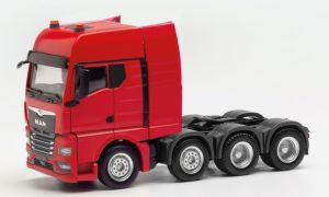 HER316965 - Camion solo de couleur rouge – MAN TGX GX 8x4