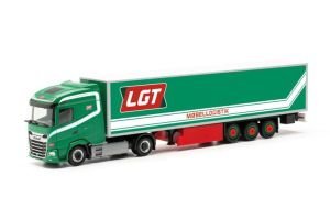 HER317245 - Camion avec remorque 3 essieux LGT Logistics – DAF XG 4x2