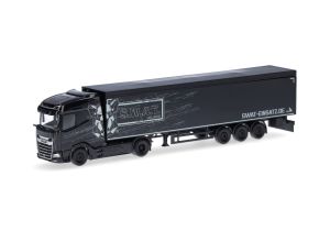 HER317603 - Camion avec remorque 3 essieux S.W.A.T. - DAF XG 4x2