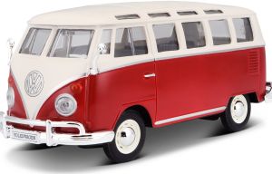 MST31956 - Van de couleur rouge et blanc - VW Samba