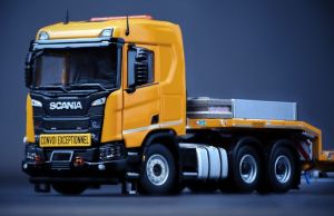 SCANIA R avec NOOTEBOOM MCOS 3 essieux