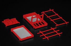 Jeu de châssis rouge pour DEMAG AC 700-9