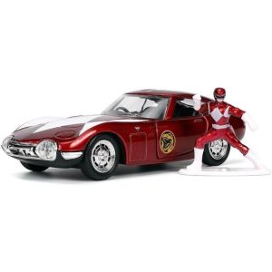 JAD33074 - TOYOTA 2000GT 1967 met rode POWER RANGER