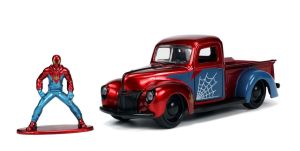 JAD33075 - Voiture avec figurine SPIDER MAN – FORD PICK UP 1941