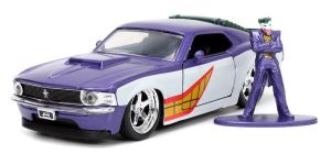 JAD33090 - Voiture LE JOKER avec figurine – FORD mustang boss 429 de 1970